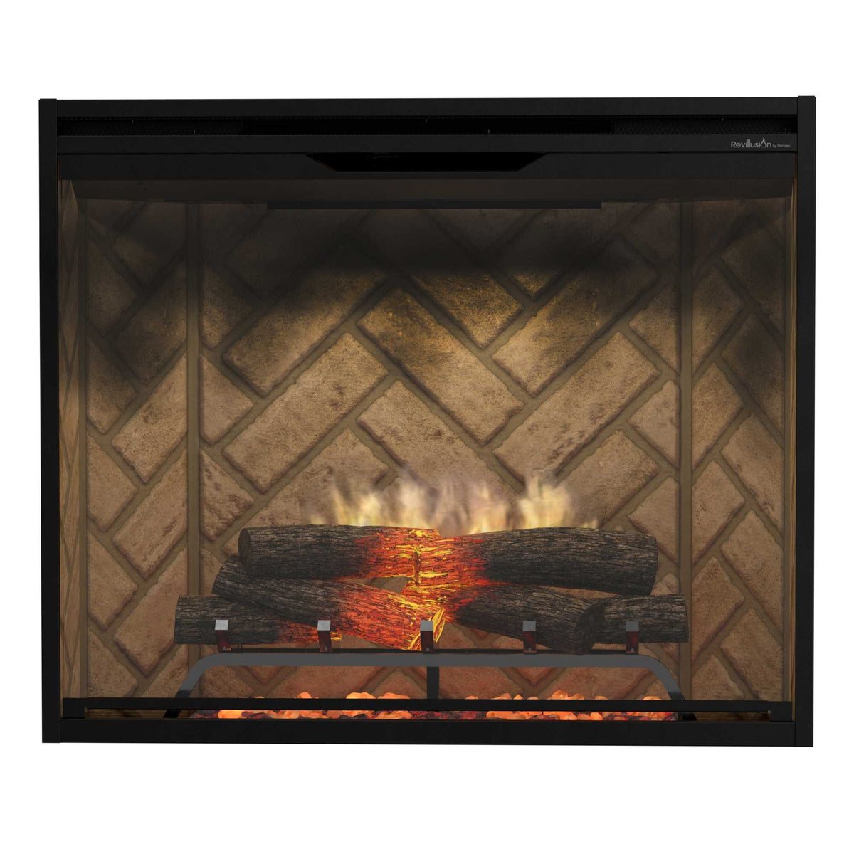 Dimplex Revillusion 36" Portrait Electric Firebox - Herringbone (REV36P-HB)