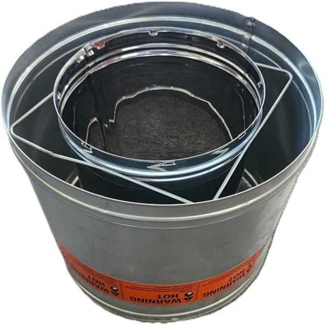 Superior 12" Section Double Wall Pipe Snap Lock 12-8DM