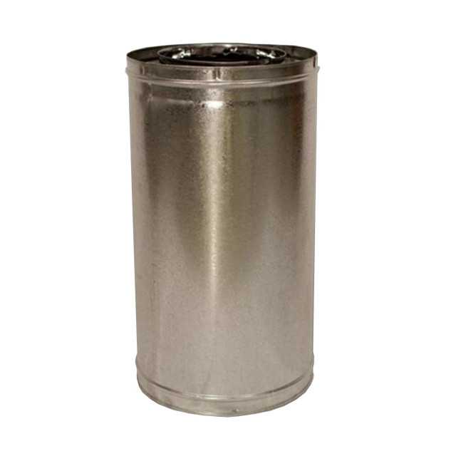Superior 18" Section Double Wall Pipe Snap Lock 18-8DM