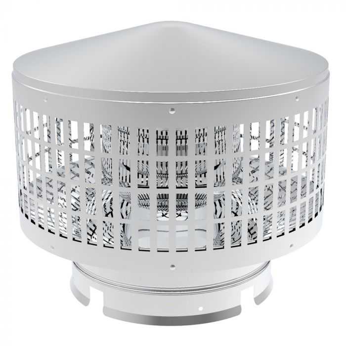 Superior Round Cap with Spark Arrester 6SPC
