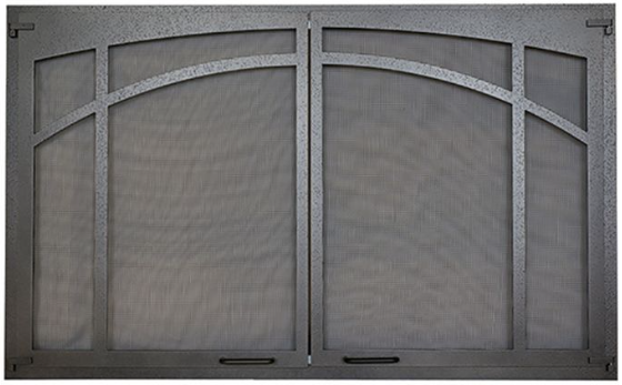 Superior Arched Screen Door, Textured Iron ASD3224-TI