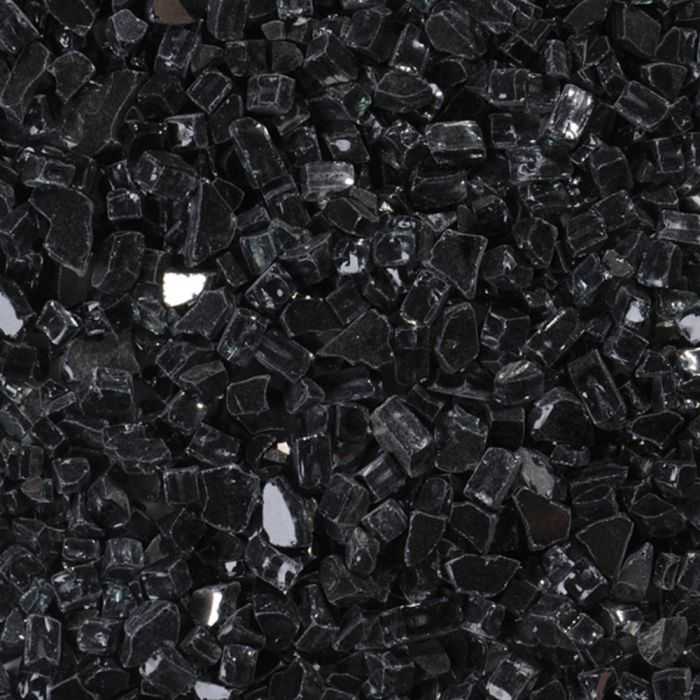Superior Glass Media, 5LB Bag, Reflective Black CRSHGL-RBLK
