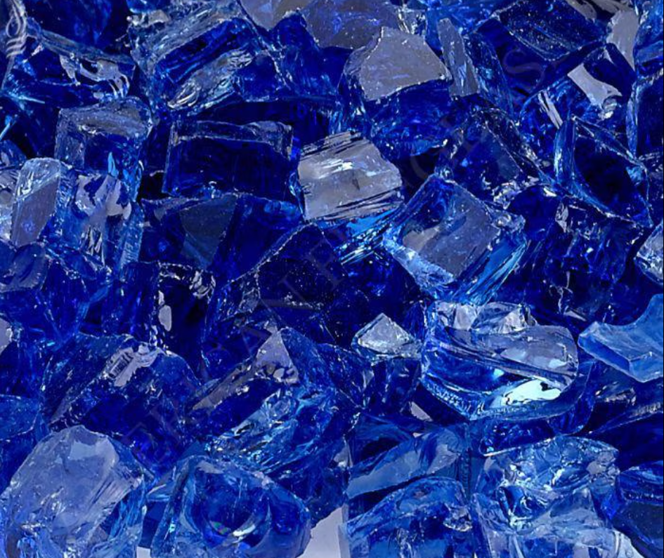 Superior Glass Media, 5LB Bag, Reflective Blue CRSHGL-RBLU