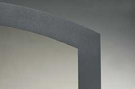 Superior Door, Steel, Square Pane, Black DSSPBLK
