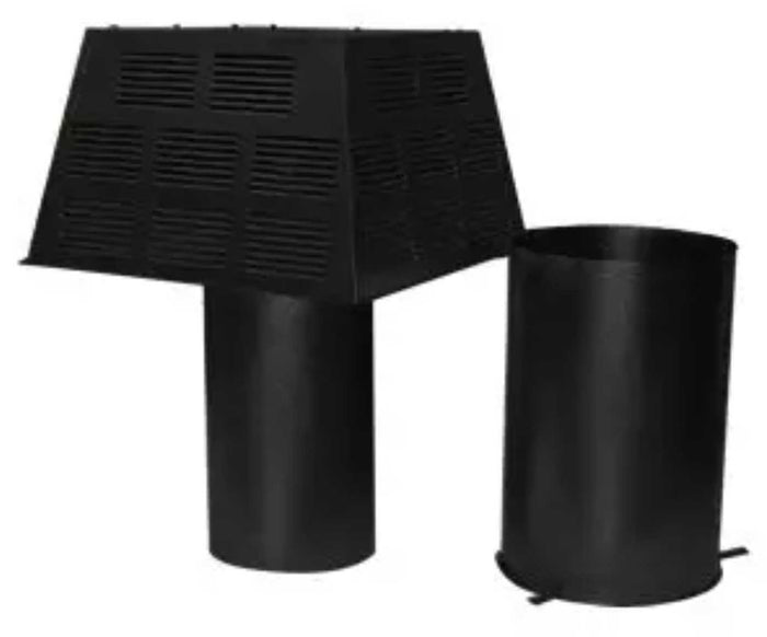 Superior Square Top with Slip Section - Black ETL-8DM-K