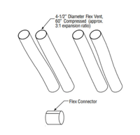 Superior HeatFlo Flex Extension Kit, 60" length HTFLO-EK-5 — view 2