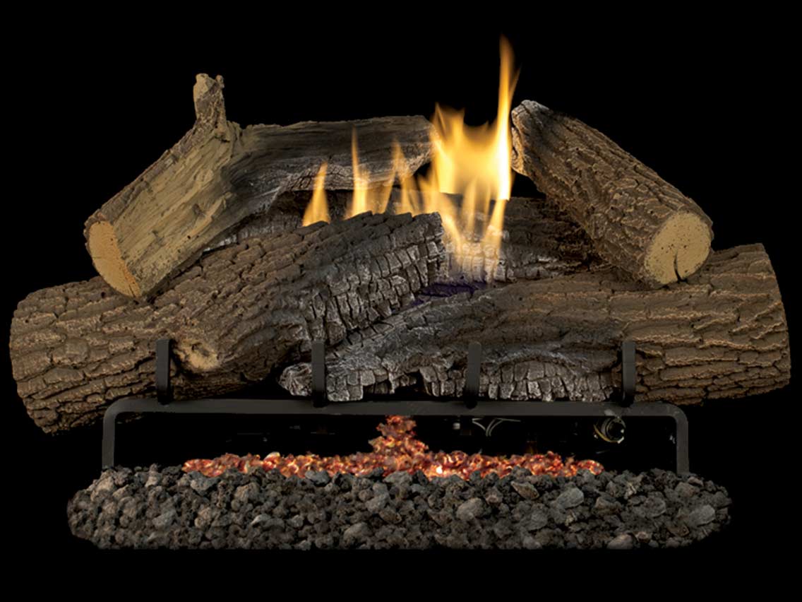 Superior 18" Rugged Stack Logs, Concrete LTF18RS