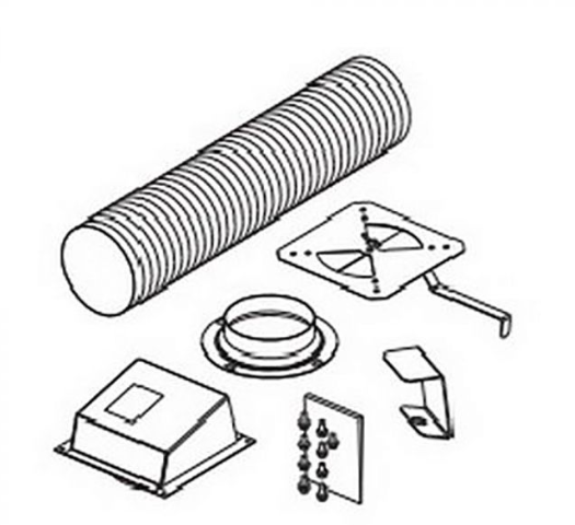 Superior Outside Air Kit with Duct OAK-UVFRC