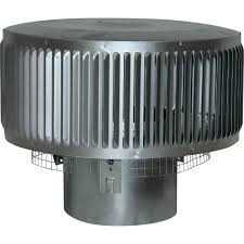 Superior Hi-Temp Round Top with Louvered Screen  RLT-12HT