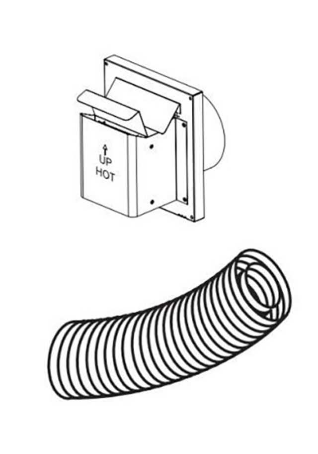 Superior Flex Compact Term w 24" compressed vent SFKIT24CT