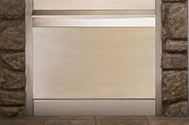 Superior Fireplaces 36" Outdoor Weather Cover, Stainless Steel WC36SL