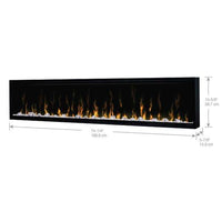 Dimplex Ignite XLF 74" Built-In Linear Electric Fireplace XLF74