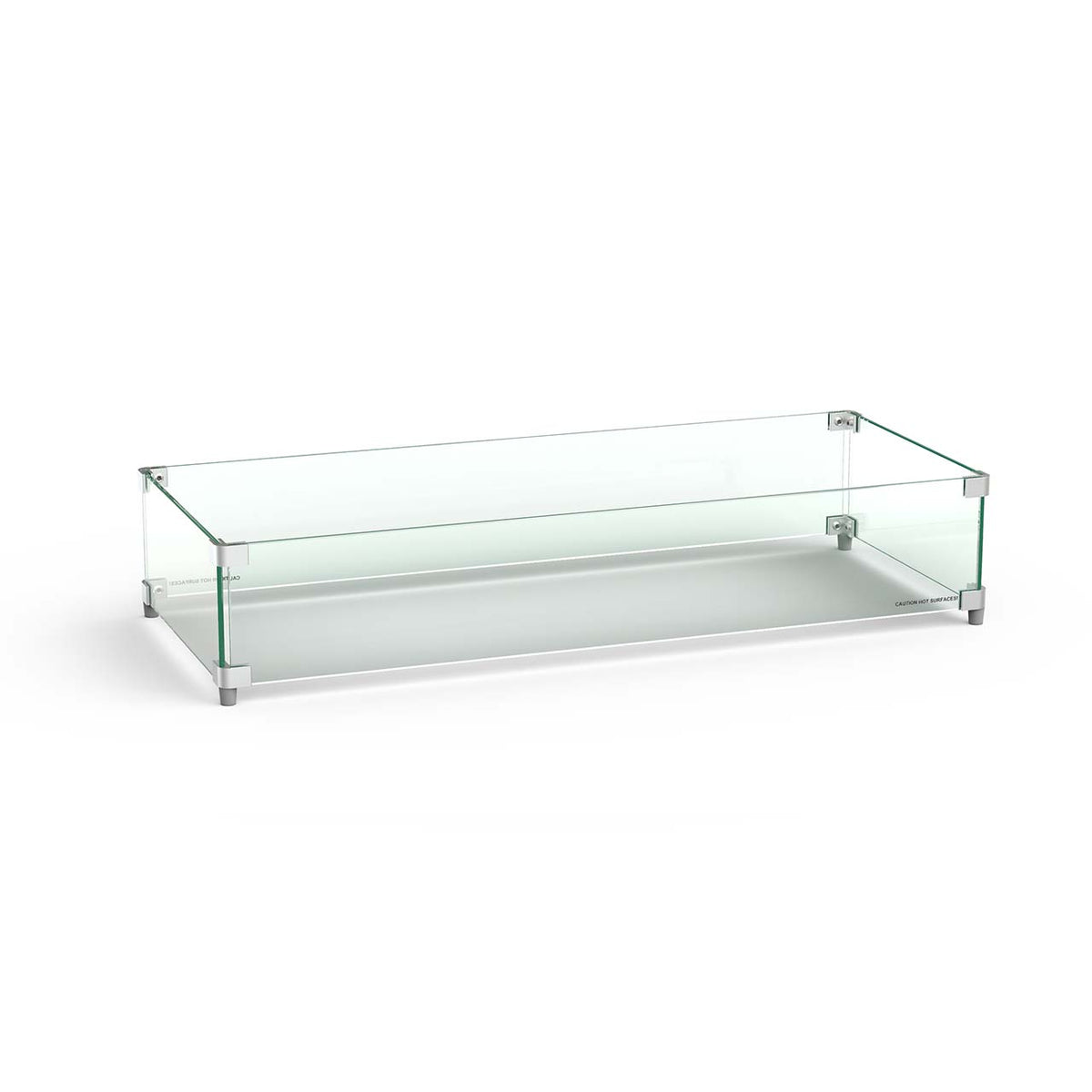 AFD rectangular glass wind-guard family; select model for exact dimensions