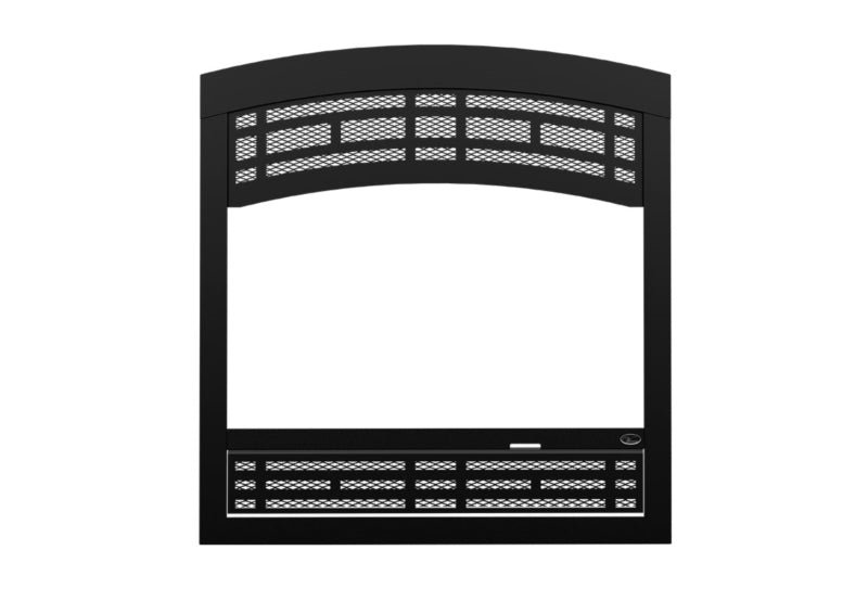 Valcourt Mission-style faceplate louver VA10L09