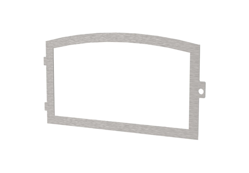 Valcourt Brushed-nickel door overlay VA10RE40