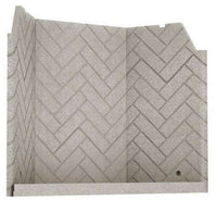 Valcourt Herringbone moulded vermiculite panels VA11071H