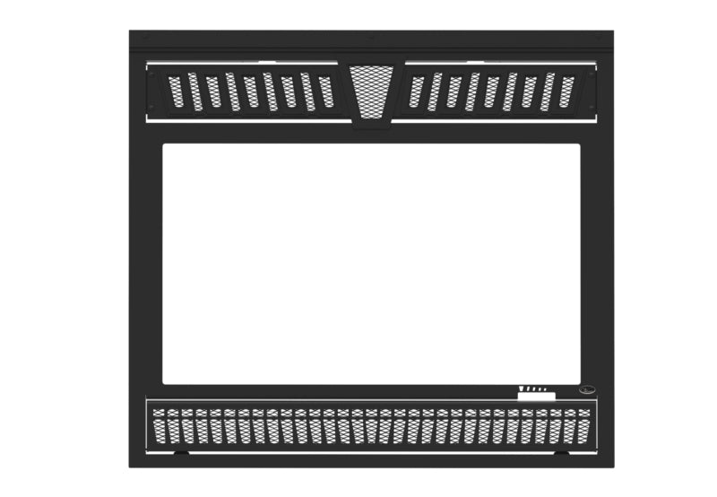 Valcourt Black Crown-Style Faceplate VA15FL07