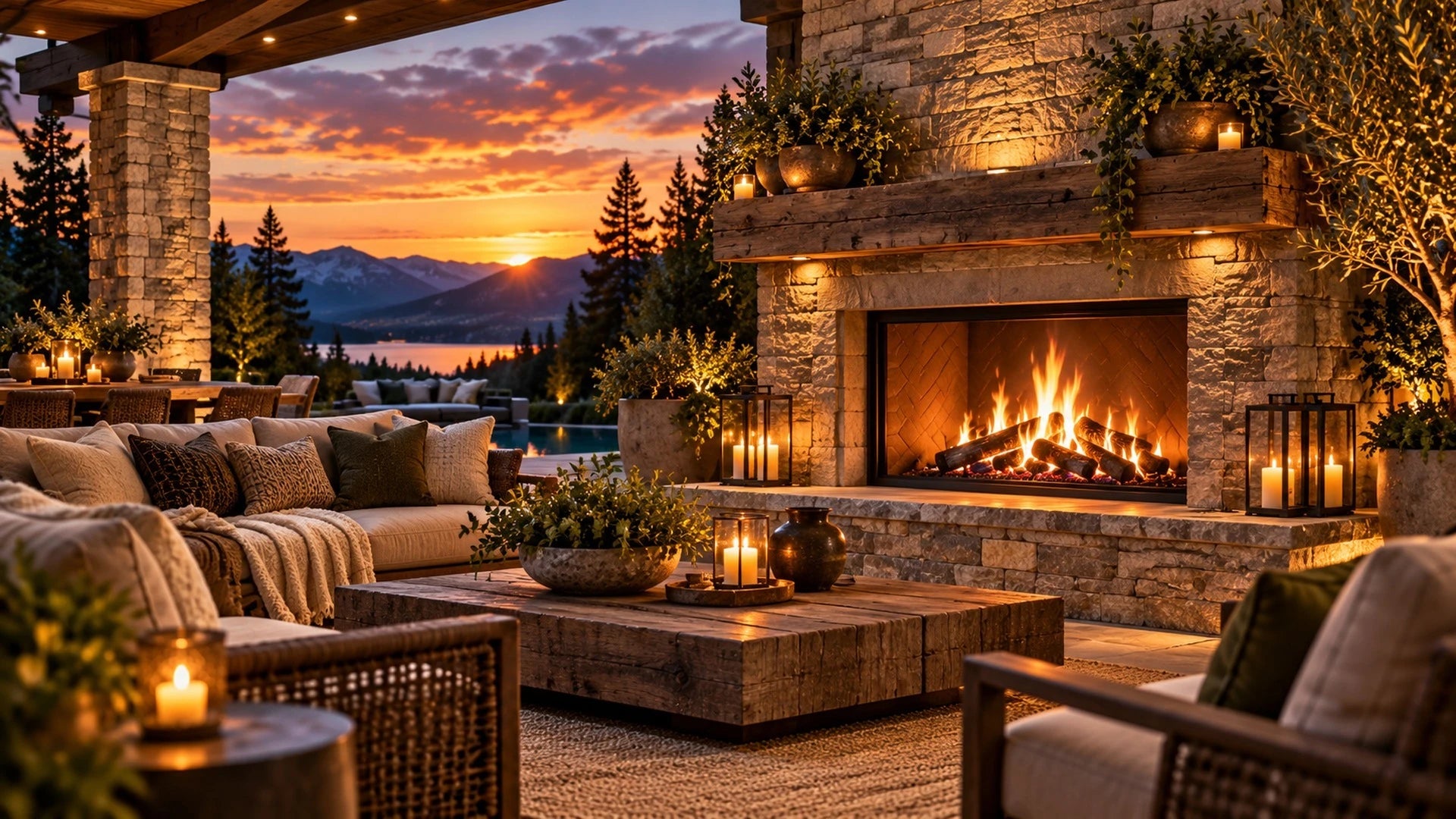 Outdoor Fireplaces — showroom inspiration