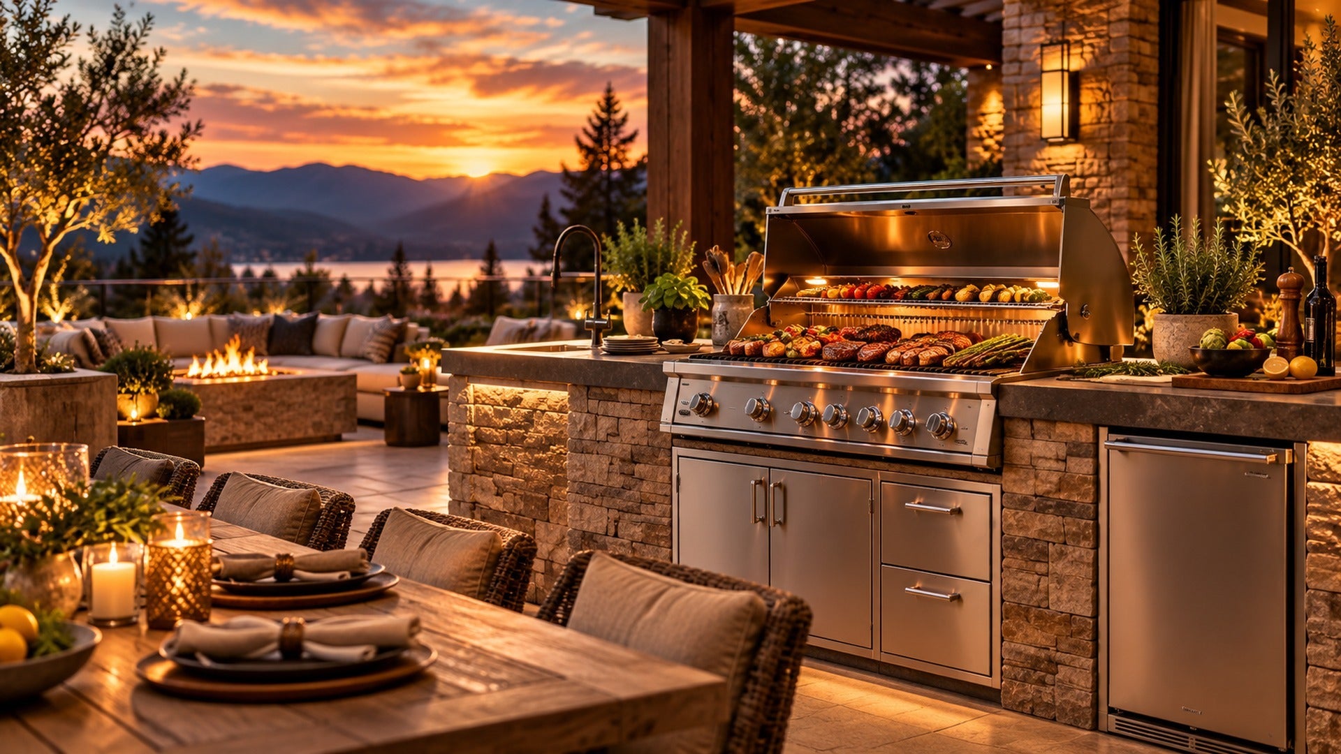 All Grills & Outdoor Kitchens — showroom inspiration
